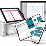 LS Retail POS managing sales through different devices.